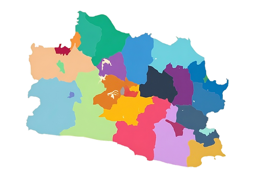 Peta Jangkauan Blewing Network